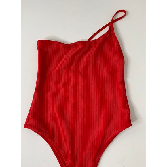 Frankie's Bikinis Eliza One Piece Lipstick Red Women Small - Picture 4 of 11